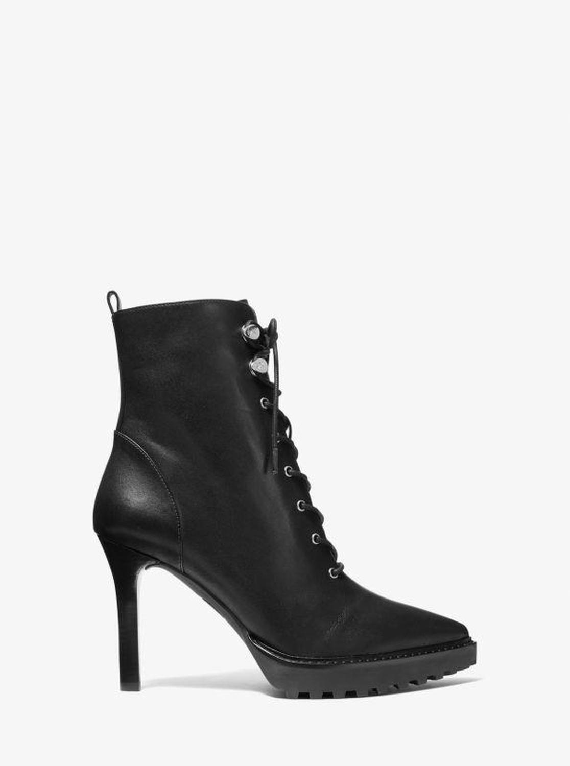 Kyle Leather Lace-Up Boot