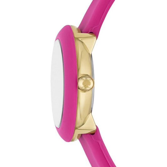 Women's Mini Park Row Pink Silicone Watch 28mm