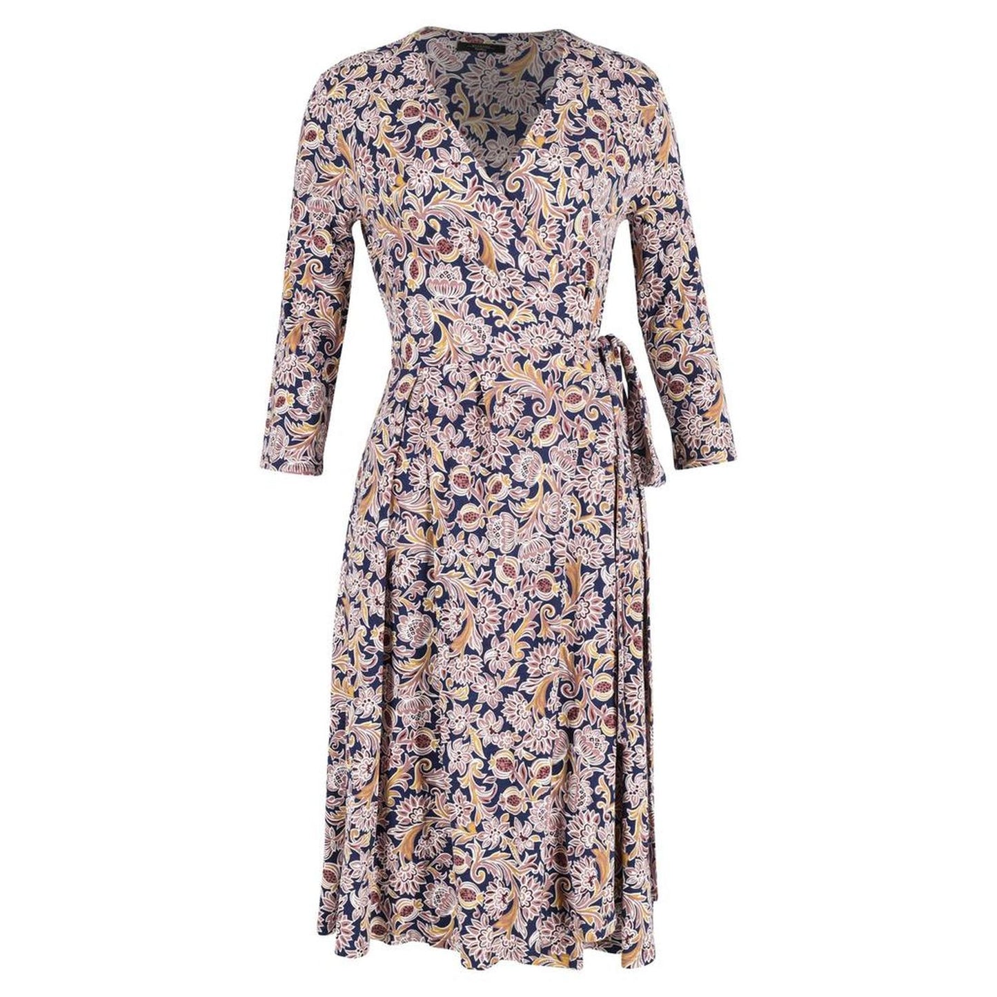 Max Mara Weekend Oxiria Jersey Wrap Dress in Multicolor Viscose