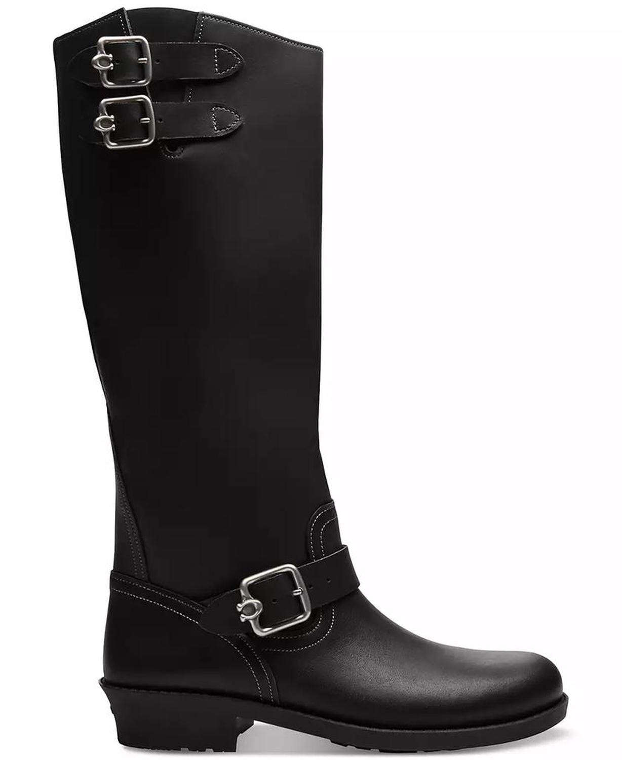 Women's Daria Buckled Tall Moto Boots