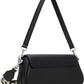 Black 'The Large Clover' Shoulder Bag