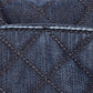 Michael Kors Quilted Denim And Leather Sloan Shoulder Bag