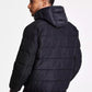 Men's Hooded Puffer Bomber Jacket