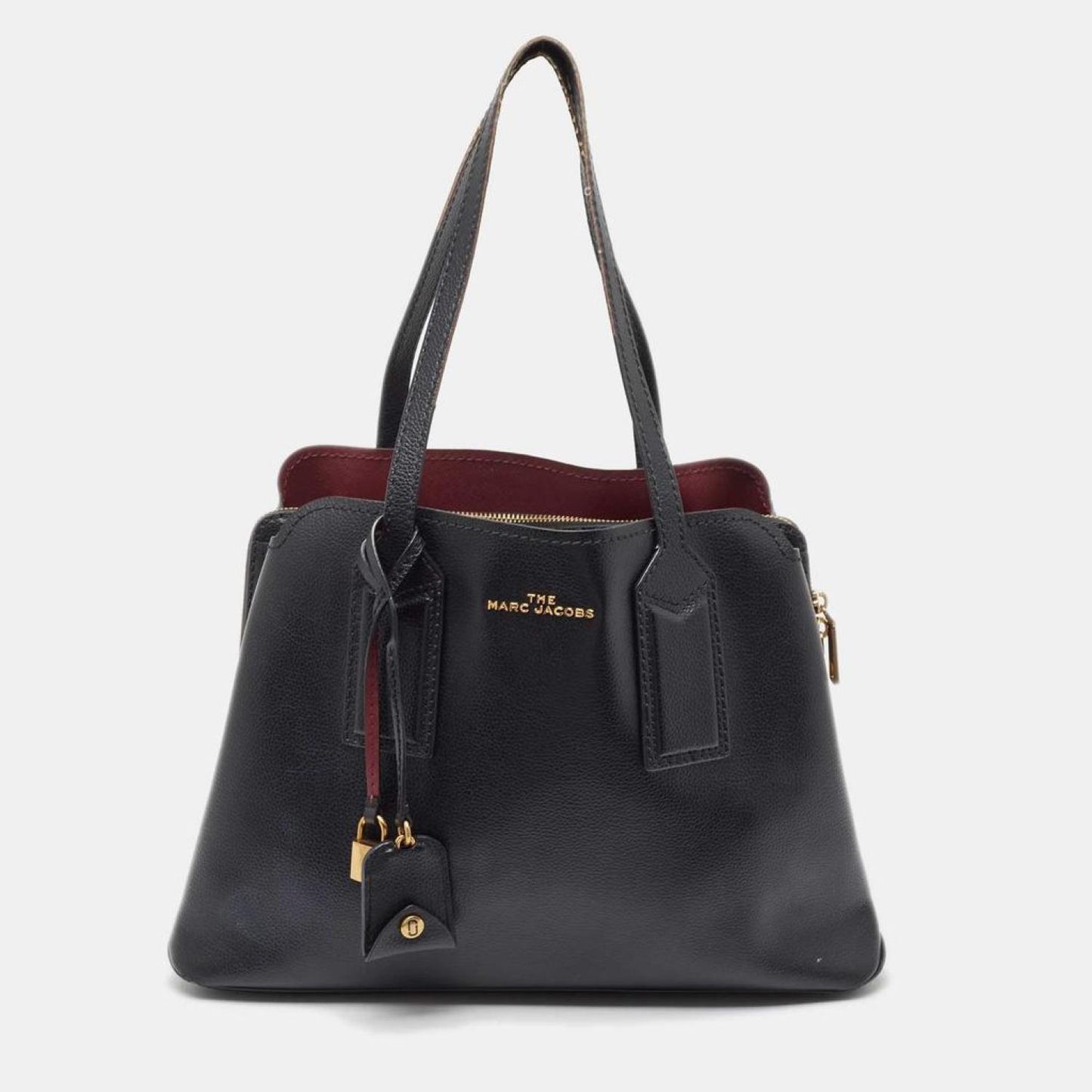 Marc Jacobs Black Leather The Editor Tote