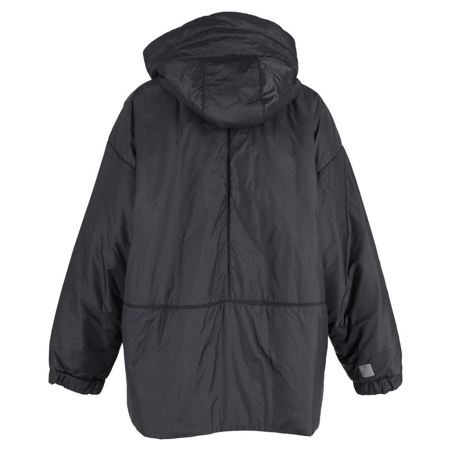 Greenfe Oversized Down Jacket in Black Polyester