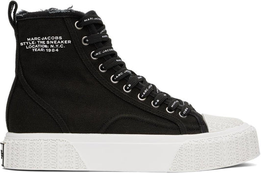 Black 'The High Top Sneaker' Sneakers