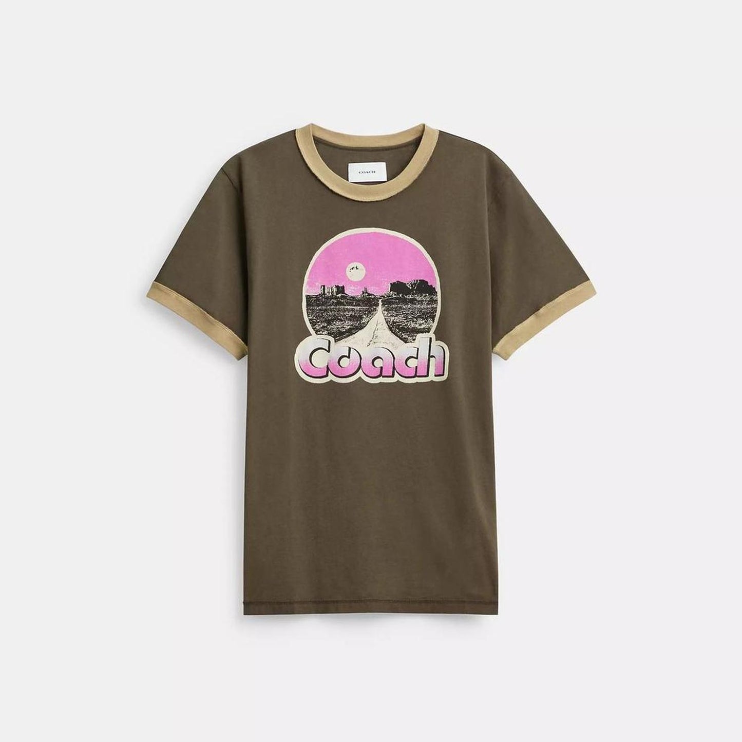 Coach Outlet Roadside Ringer T Shirt