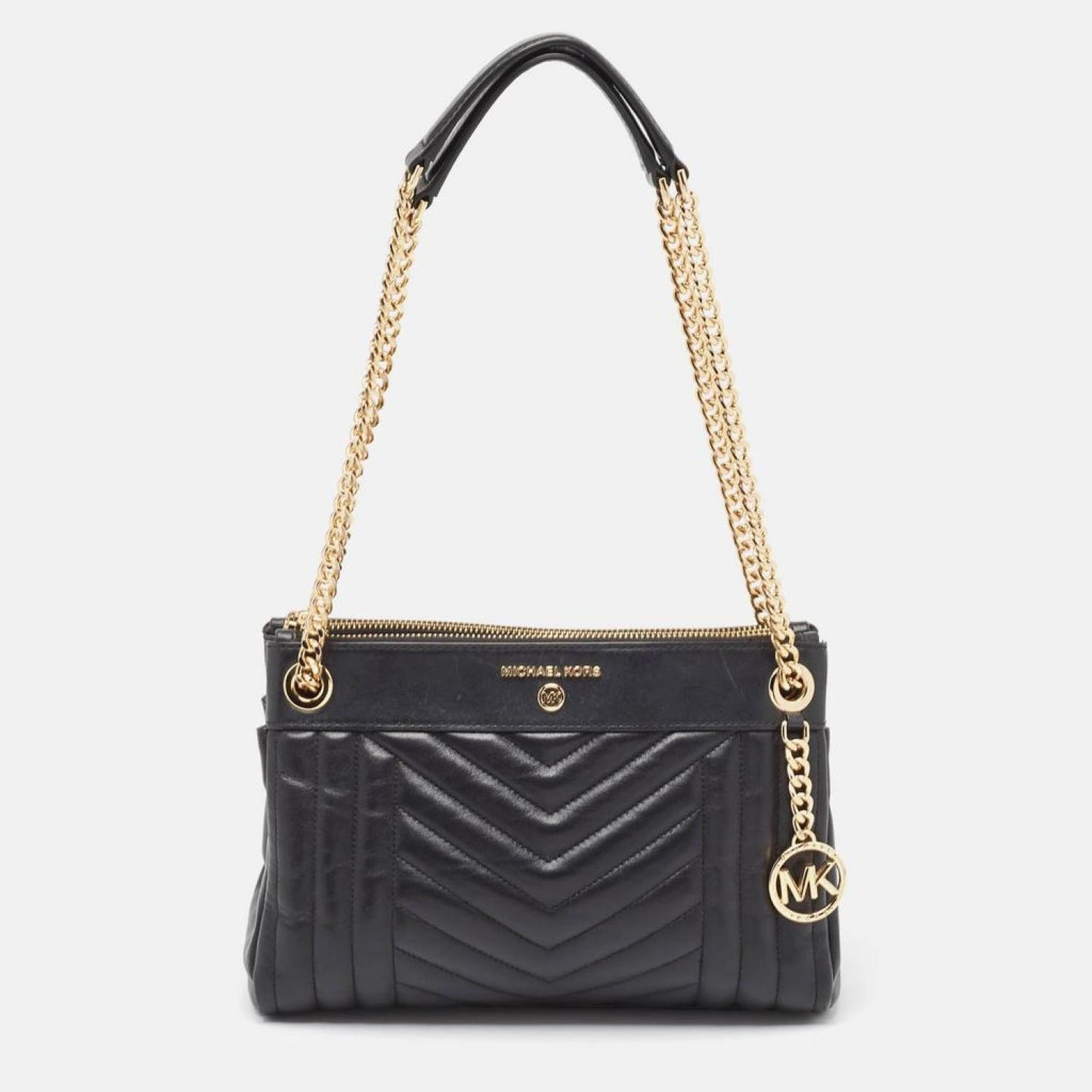 Michael Kors  Quilted Leather Susan Chain Bag