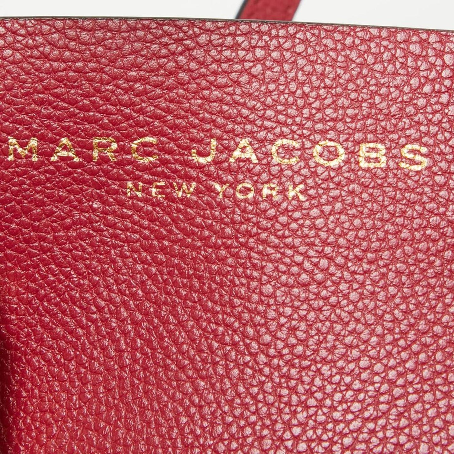 Marc Jacobs Fuchsia Leather Mini Grind Tote