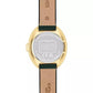 Women's Sammy Green Leather Strap Watch, 22.5mm