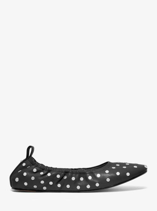 Amy Studded Leather Ballet Flat