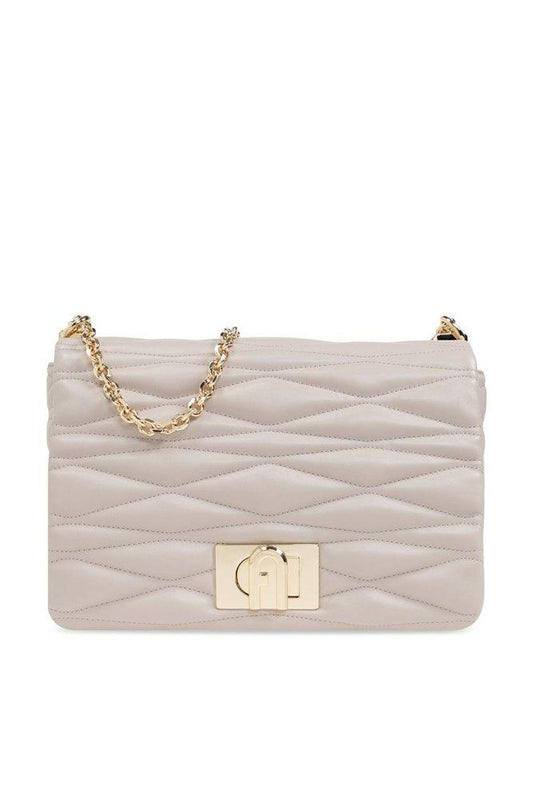 Furla 1927 Quilted Medium Shoulder Bag