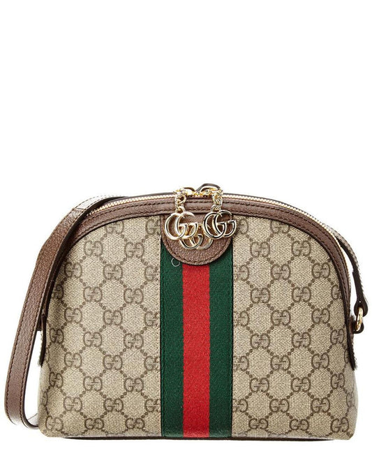 Gucci Ophidia Small GG Supreme Canvas & Leather Shoulder Bag