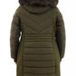 Plus Size Faux-Fur-Trim Hooded Puffer Coat, Created for Macy's