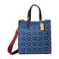 Washed Denim Signature Field Tote