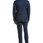 BOSS Hugo Boss Wool Suit with Flat Front Pant