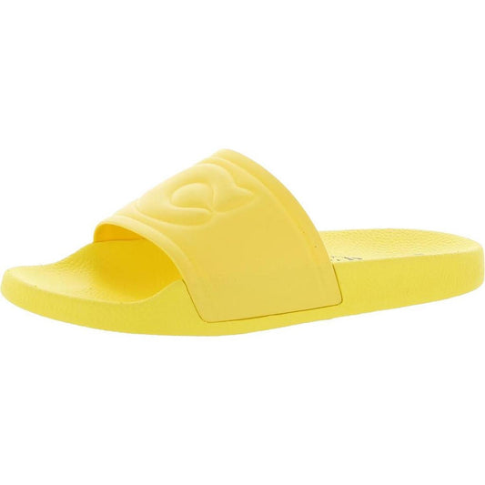 Ulla Rubber Slide Womens Slip On Casual Pool Slides