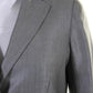 Max Mara Womens Two Button Narrow Lapel Blazer Jacket Light Gray Wool