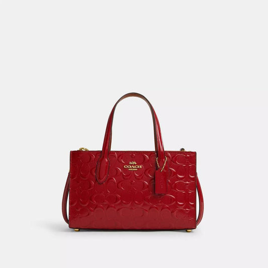 Coach Outlet Nina Small Tote Bag In Signature Leather