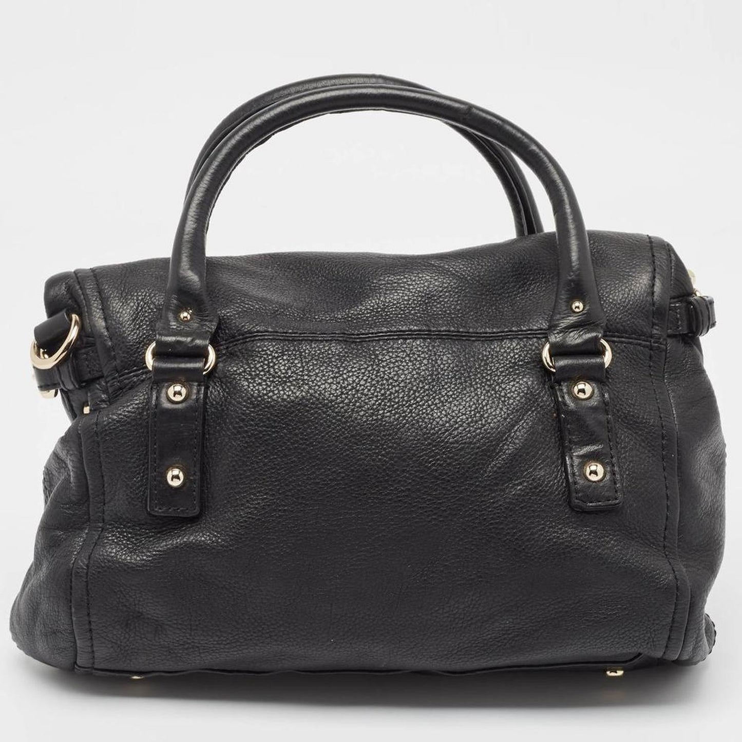 Kate Spade Black Leather Cobble Hill Leslie Satchel