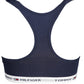 Tommy Hilfiger Blue Cotton Women Sports Bra