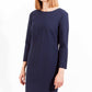 Gant Elegant Blue Short Dress with 3/4 Sleeves