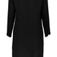 Gant Chic Black Short Dress with Long Sleeves