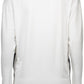 Love Moschino Elegant White Boat Neck Logo Tee