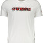 Guess Jeans White Cotton Men T-Shirt