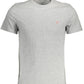 Guess Jeans Gray Cotton Men T-Shirt