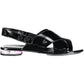 Calvin Klein Black Polyethylene Women Sandal