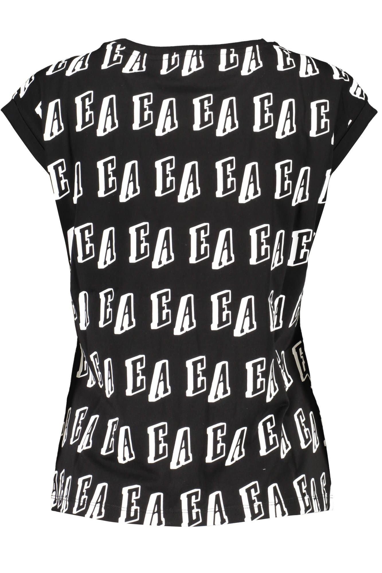 Emporio Armani Sleek Sleeveless Contrast Detail Top