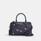 Rowan Satchel Bag In Signature Canvas With Cherry Print