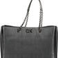 Calvin Klein Black Polyester Women Handbag