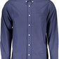 Gant Blue Cotton Men Shirt