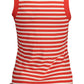 Gant Elegant Wide Shoulder Tank Top in Red