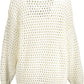 Gant White Cotton Women Sweater