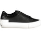 Calvin Klein Black Leather Women Sneaker