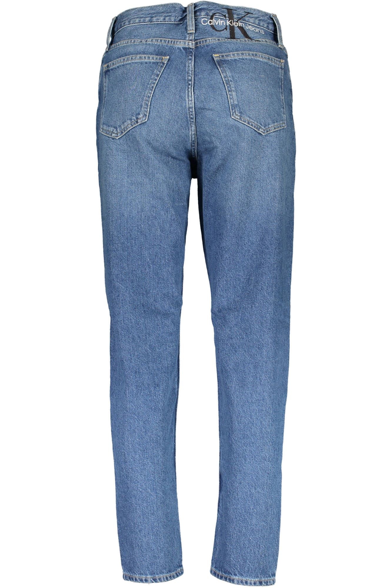 Calvin Klein Blue Cotton Women Jeans