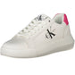 Calvin Klein White Leather Women Sneaker