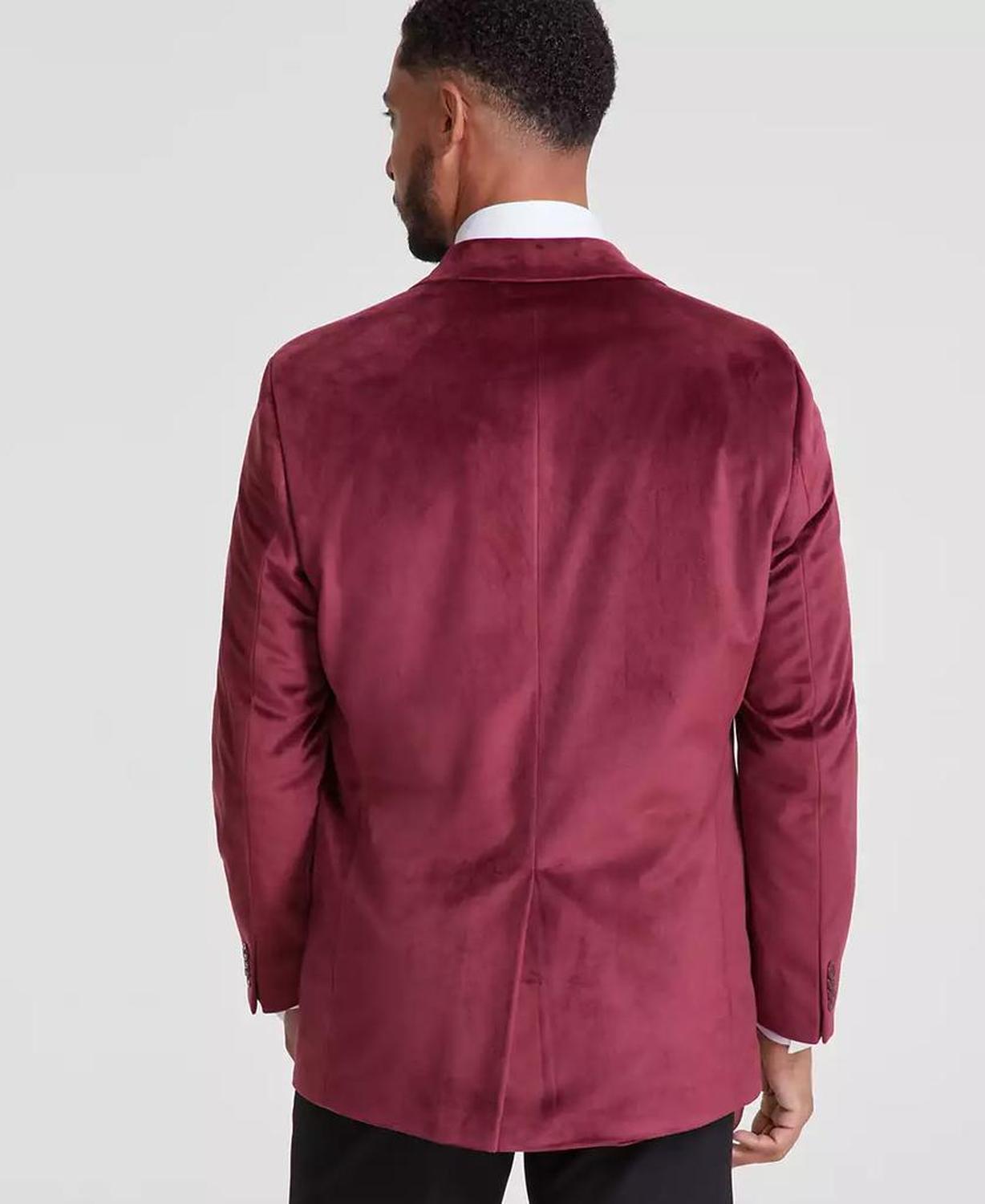 Men's Classic-Fit Velvet Sport Coat