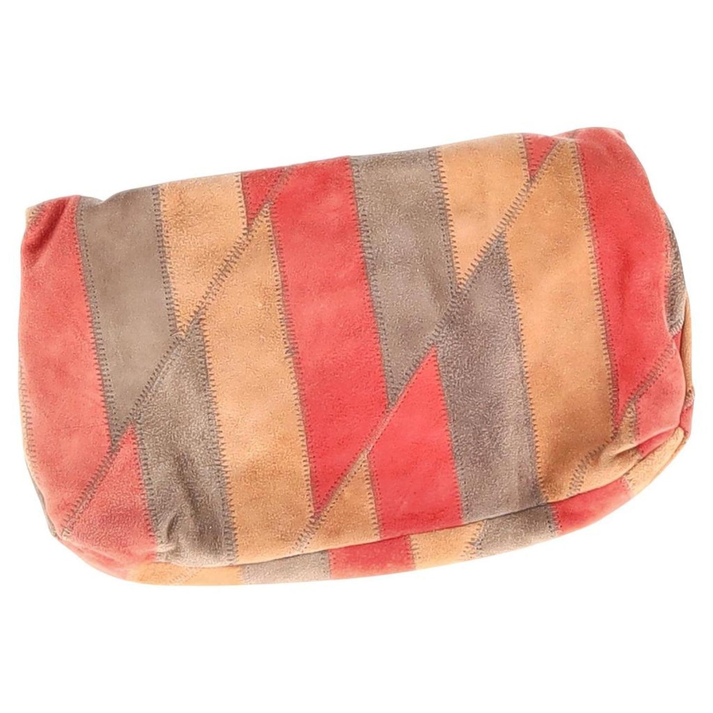 Marc by Marc Jacobs Panelled Clutch Bag in Multicolor Suede