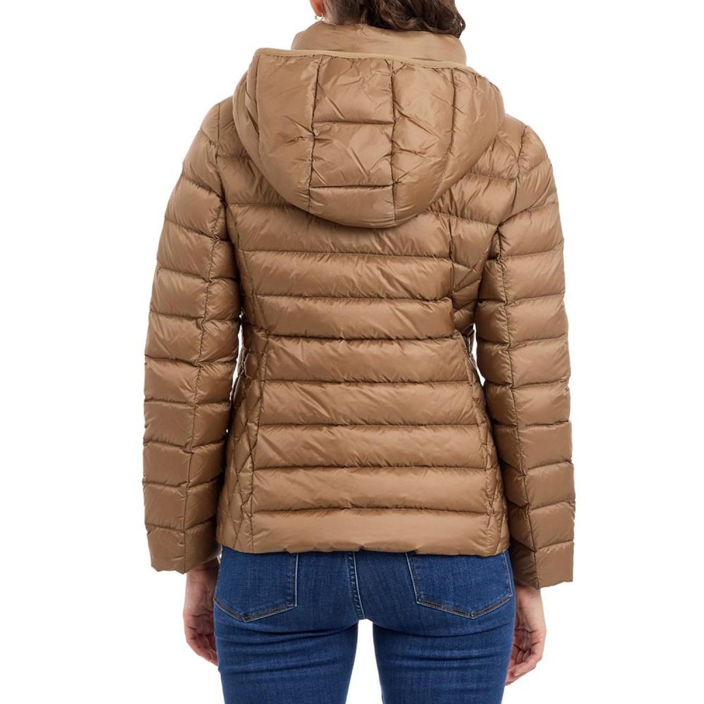 Women's Hooded Packable Down Puffer Coat, Created for Macy's