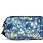 Marc Jacobs The Snapshot bag Watercolor Blue Printed Leather Shoulder Bag Purse