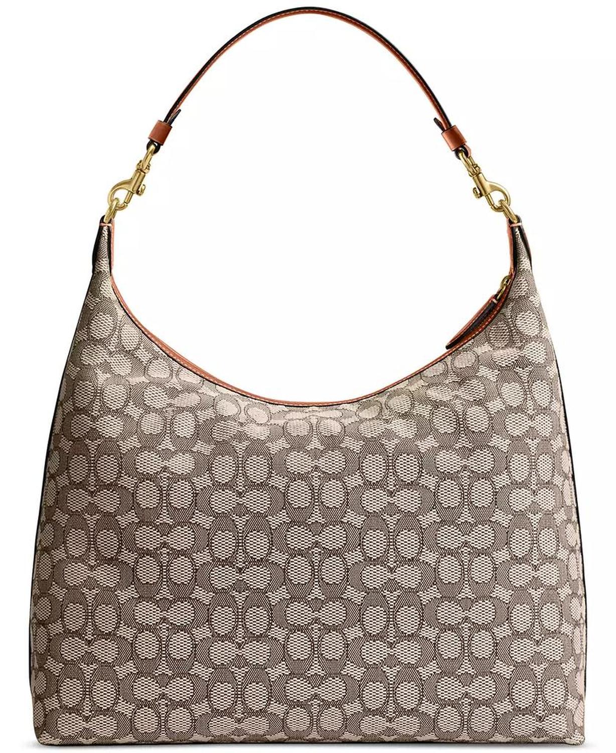 Juliet Signature Jacquard Shoulder Bag