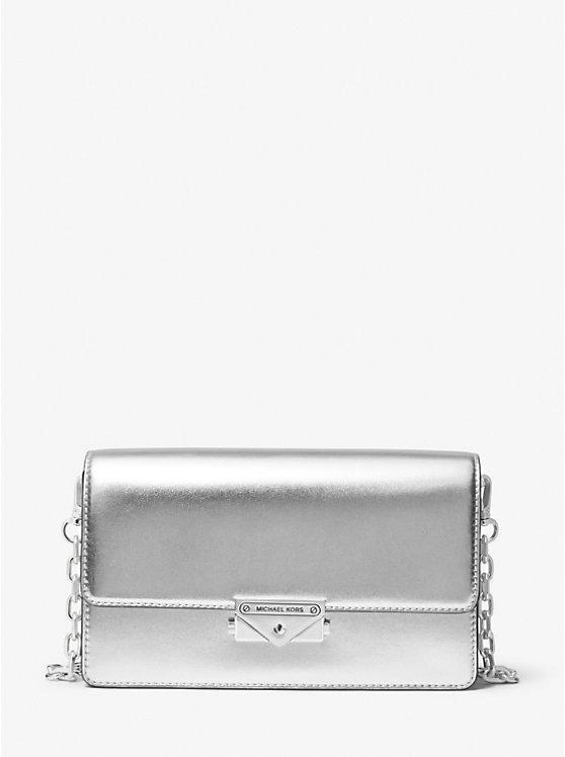 Cece Medium Metallic Clutch