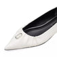 The Ali Leather Ballerina Flats