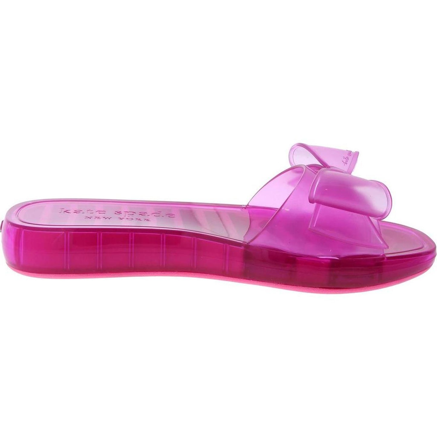 Womens Slip On Platform Jelly Sandals