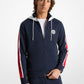 Cotton Blend Zip-Up Hoodie