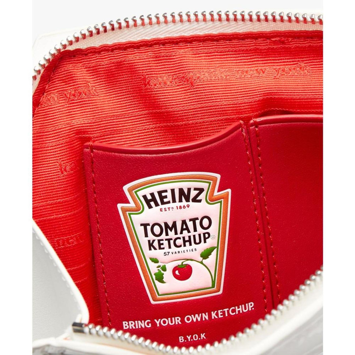 Heinz Printed Patent 3D Packet Crossbody